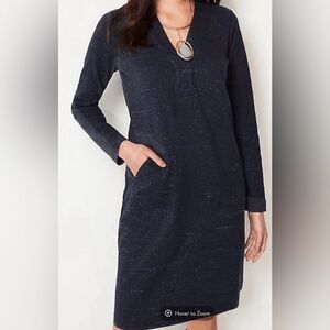 Purejill blue medium jumper Lagenlook minimalist no signs of wear